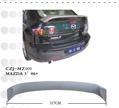 China Car Rear Trunk ABS ELEVATE SPOILER FOR MAZDA 3 2006 for sale