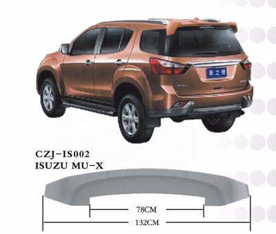 China CZJ rear ABS car REAR SPOILER FOR ISUZU MU-X mux rear spoiler for sale