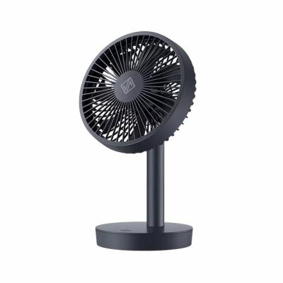 China 2021 New Amazon Hotel High Speed ​​Protable Usb Rechargeable Table Fans Small Hand Table Fly Fan Desktop Hot Handheld Electric Fan Table for sale