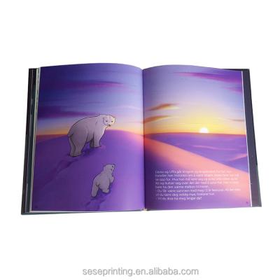 China Home Wholesale Book In Hard Cover Binding , Cartoon Picture Children Story Book Printing Services for sale