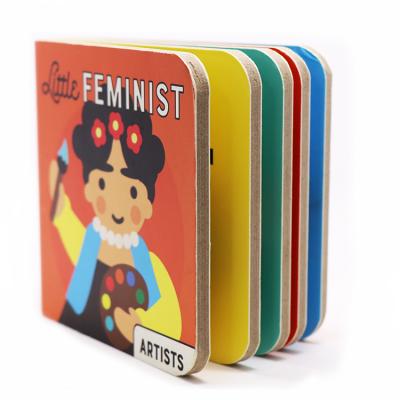 China Fancy Hot Color Children's Education Professional Custom Selling Cardboard Children Thick Board Printing Book for sale