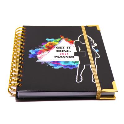 China Wholesale Custom Recycled And Eco-Friendly 17 Month Spiral Diaries And Planner Organizers Customized Printing for sale