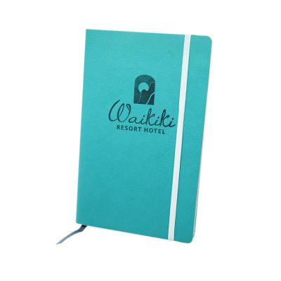 China Wholesale Recycled and Eco-friendly Leather Notebook Cover PU Plain Free Sample Promotional Journal Agenda Macaron Cover for sale