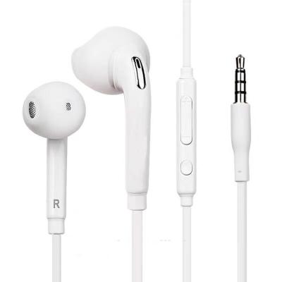 China Perfect Sound 3.5mm In-Ear Earbuds Wholesale Cable Headphones With Microphone For For Samsung s6 s7 S6 Cell Phone Earbuds Earbuds for sale