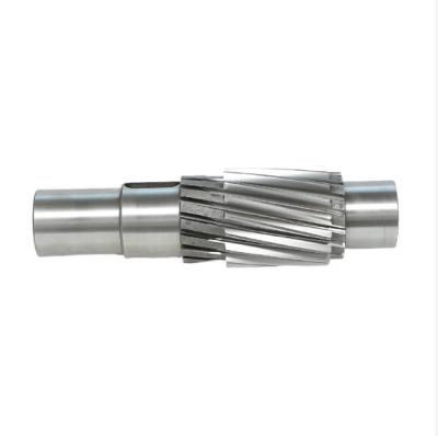 China Promotional Good Quality Factory Gear Accessories Gear Shaft Spline Hardened Shaft for sale