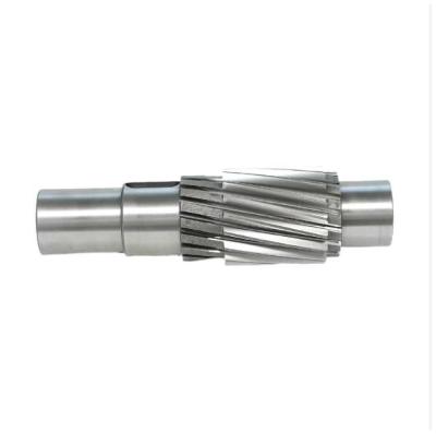 China Factory High Quality Durable Using Various Metallurgical Machinery Accessories Gear Shaft Spline Shaft for sale