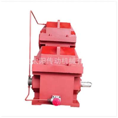 China Good quality input of newest factory design double and double output gearbox use for road construction industry for sale