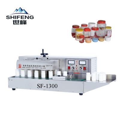 China Automatic Desktop Beverage Capsules Sealer Can Aluminum Foil Jars Sealing Machine for sale