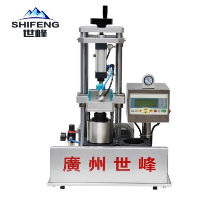 China SFZK-2 Pneumatic Food Dough Twist Off Vacuum Glass Jar Capping Machine for sale