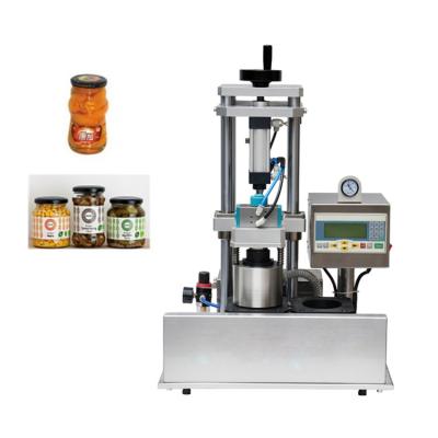 China Beverage Twist Off Cap Vacuum Capping Machine For Glass Bottle for sale