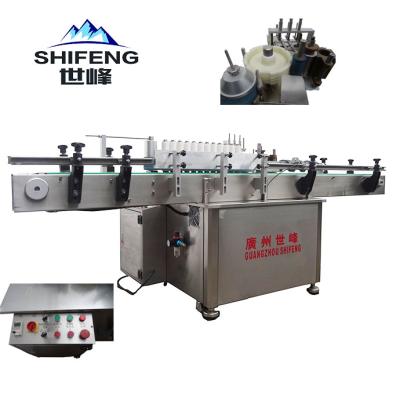 China Automatic Food Paste Label Wine Round Bottle Labeling Machine for sale