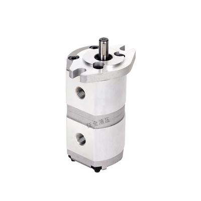 China Industrial Utilities Industrial Utilities Zhengquan HGP-11A-F2/2R double gear pump hydraulic high pressure pump manufacturers direct custom series double layer pump for sale