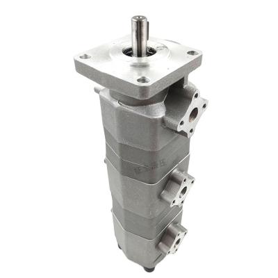 China Machining Machining Zhengquan HGP-222A-F3/3/3R triple gear pump hydraulic high pressure oil pump mechanical hardware pump manufacturer for sale