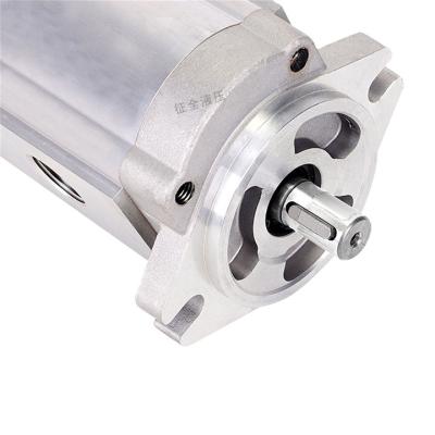 China Low Noise Low Noise Zhengquan HGP-333A-F6/6/6R triple gear pump hydraulic high pressure oil pump manufacturer hot sales series booster pump for sale