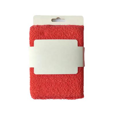 China EXFOLIATING Large Exfoliating Body Scrubber Sponge with Hand Strap for Bath and Shower - Customizable Colors for OEM and Private Label for sale