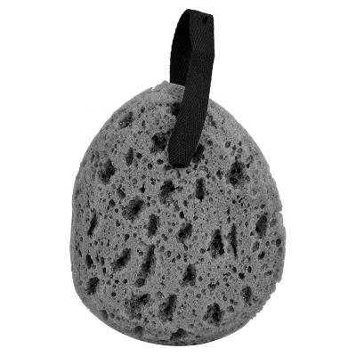 China EXFOLIATING Charcoal Infused Foam Sea Sponge for Bath and Shower - OEM and Private Label for sale