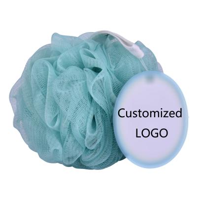 China EXFOLIATE New Style Mesh Bath Sponge Recycle Material Bath Ball Natural Skin Care For Any Skin Material for sale