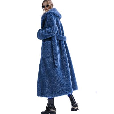 China Wholesale Knitted Rabbit Fur Jacket Breathable Designer Fur Coat Women Woven Coats Real Fur Coat for sale