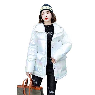 China New winter women's cotton clothing leisure viable down the medium cotton clothes and coat of the long stand face smart collar women for sale