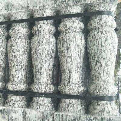 China G4118 Modern Marble Baluster Cut Out Stair Railing Marble Fence Railings For Garden Porch Wholesale for sale