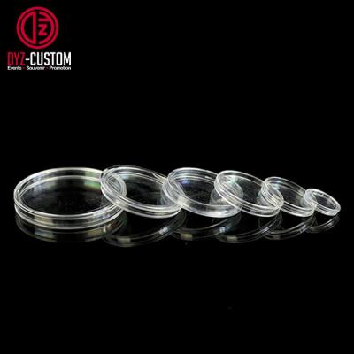 China Coin Holder 40 Millimeter Transparent Coin Holder Coin Capsules For Commemorative Coins for sale