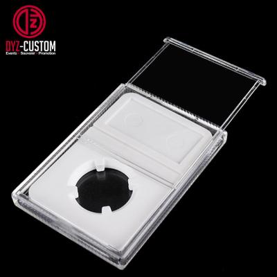 China Acrylic Coin Holder Drawer Type Show Slabs 14mm To 45mm Rated Coin Slab With Sliding Door for sale