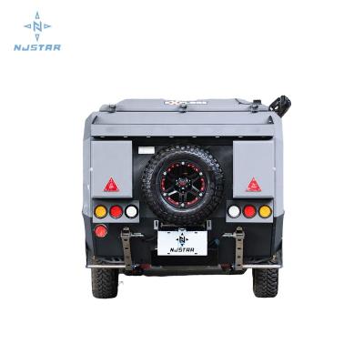 China Travel Trailer Australian Standard Small Camper Aluminum Alloy Designed Small Mini Travel Camper Trailers For Sale for sale