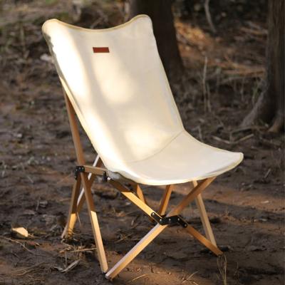 China Lightweight Lazy Butterfly Chair Leisure Chair Portable Living Room Furniture Folding Camping Chairs for sale