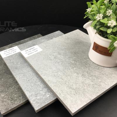 China European Retro Tile Factory High Quality Conrete Cement Look Matt Finish Porcelain Glazed Tile Concrete Floor Tile for sale