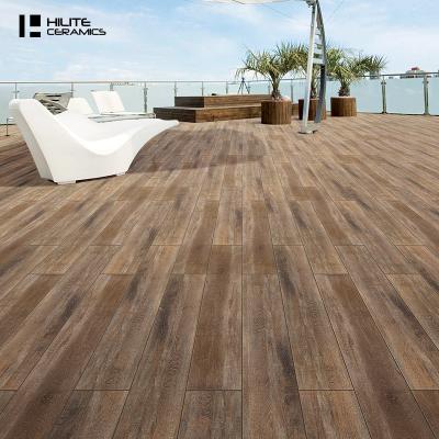 China Promotion 200*1200mm Rustic Strip New Product Tiles Light Brown Wood Grain Tile for sale