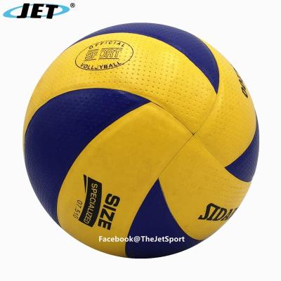 China Durable Touch Soft PU Leather Volleyball Balon De Voleibol Official for sale