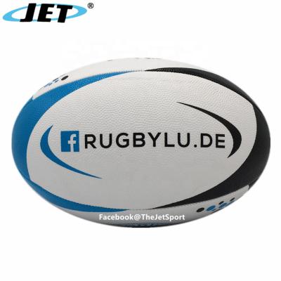 China PVC Pellet Rugby Ball Mini And Official Size Durable Inflatable Custom Rugby Ball for sale