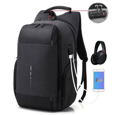 China With custom waterproof USB backpack school pl power usb laptop backpack for office for sale