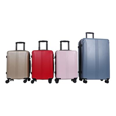 China DIDEA PC Customized 8 Wheel Luggage Set Travel Bags Aluminum Trolley Scooter Suitcase for sale