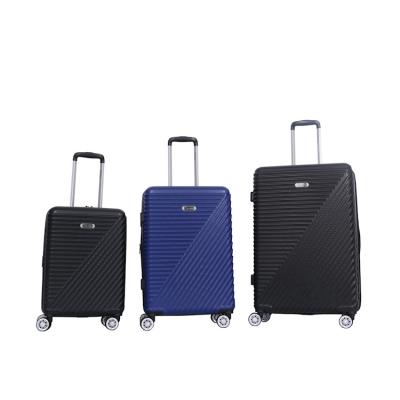 China DIDEA 8 Wheel ABS Aluminum Bag Travel 190T Polyester With Logo Luggage Suitcases Away Suitcase for sale