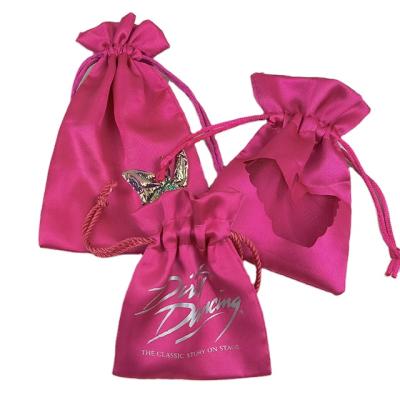 China Jewelry Pouch Satin Wedding Pouch for sale