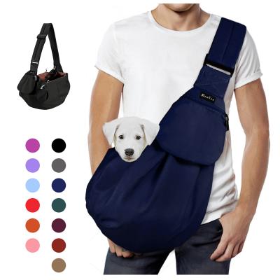 China Breathable Adjustable Pet Carrier Sling Shoulder Carrier Tote Pet Bags for Dogs, Cats, Small Animals with Outdoor Travel for sale