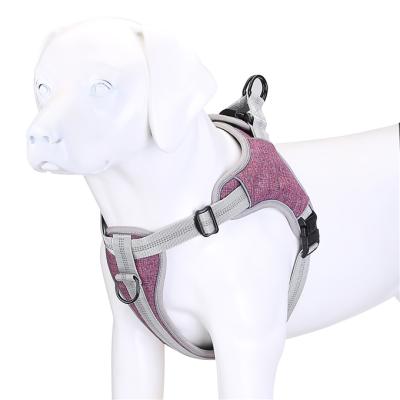 China Padded Reversible Tactical Dog Harness with Adjustable Strap Reflective Pet Easy Control for Small Medium Large Dogs for sale