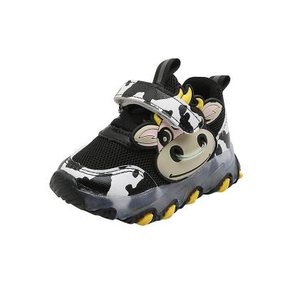 China EVA Latest pattern high qualiy cute led beef sneakers sports shoes for kids wholesale back to school factory for sale