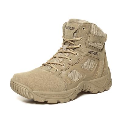 China EVA New models suede leather lightweight export high top men's tactical military boots 2021 wholesale in alibaba for sale