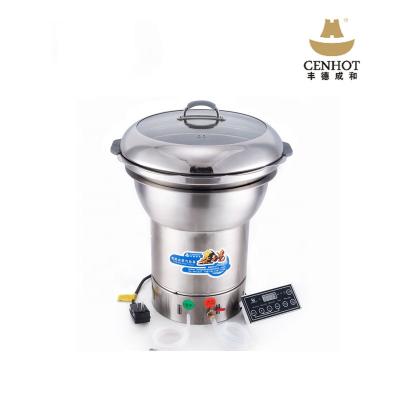 China Sustainable Multi-Layer Induction Cooker Steamer Hot Pot Small Stainless Steel Pot for sale