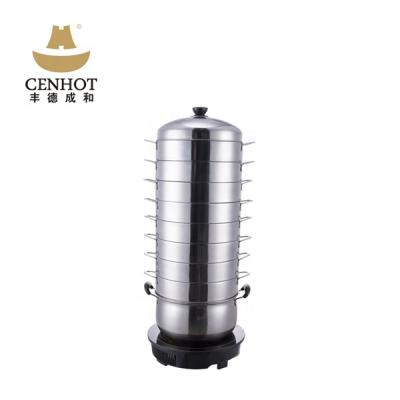 China CENHOT Sustainable Hot Selling Nine-Tier Korean Food Steamer For Restaurant for sale