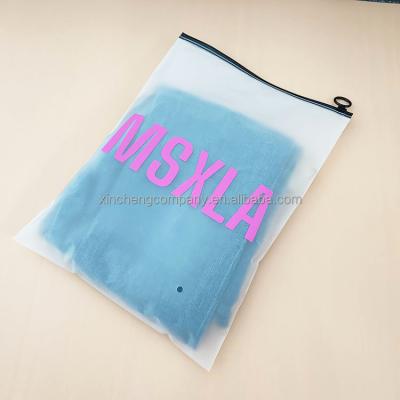 China Custom Reusable Moisture Proof Zip Lock Reusable Zip Lock Zip Lock Tote Bag Zip Lock Plastic Size Logo Plastic Packing Bag for sale