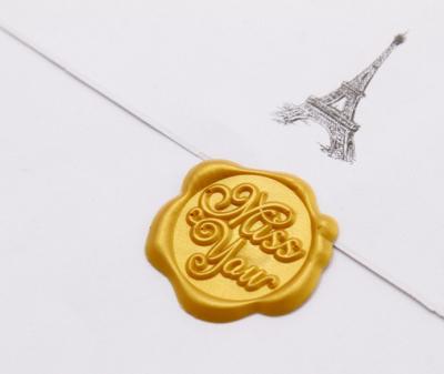 China Custom Office Wax Seal Stickers For Letter Envelope Wax Seals Stamps for sale