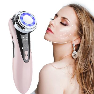 China Blood Vessels Removal Massage Store Skin Care Face Lifting Radio Frequency RF Equipment Handle Vibration Beauty Facial Massager for sale