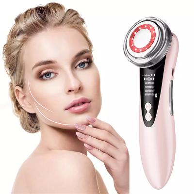 China Portable Blood Vessel Removal Handle Led Photon Skin Care Rejuvenation Instrument Beauty Facial Massager for sale