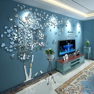 China Morden Wholesale Acrylic Laser Cutting 3D Wall Art Home Decor for sale