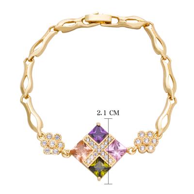 China Wholesale 2020 CLASSICS new fashion 18k gold plated rose color zircon bracelet bangle for women jewelry for sale