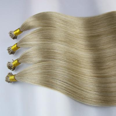 China Itip Silky Straight Keratin Mix Color Double Wave Hair Natural Russian Asian Weft Extensions for sale