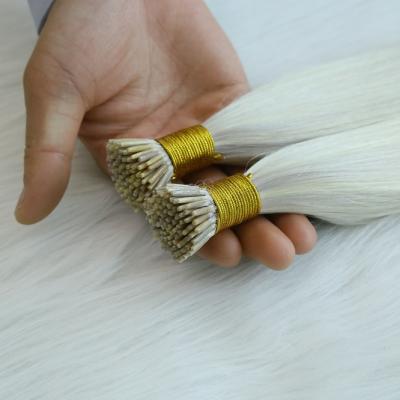 China Customized Silky Straight Wave Mix Color Size Itip Double Drawn Women Girl Hair Weft Extension for sale